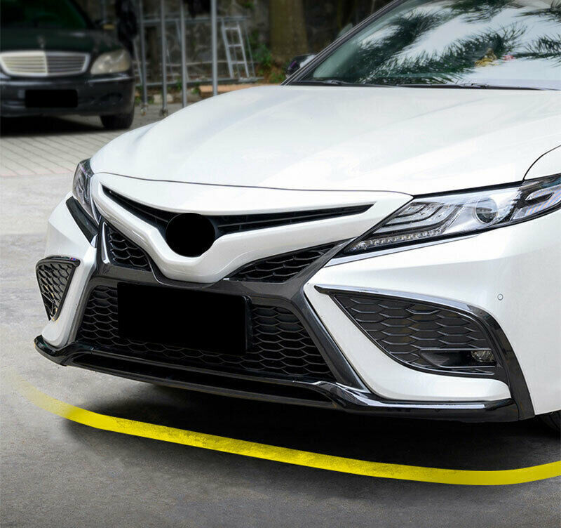 for Toyota for Camry SE XSE 21-23 Gloss Black ABS Front Bumper Bottom Guard Cover 4x