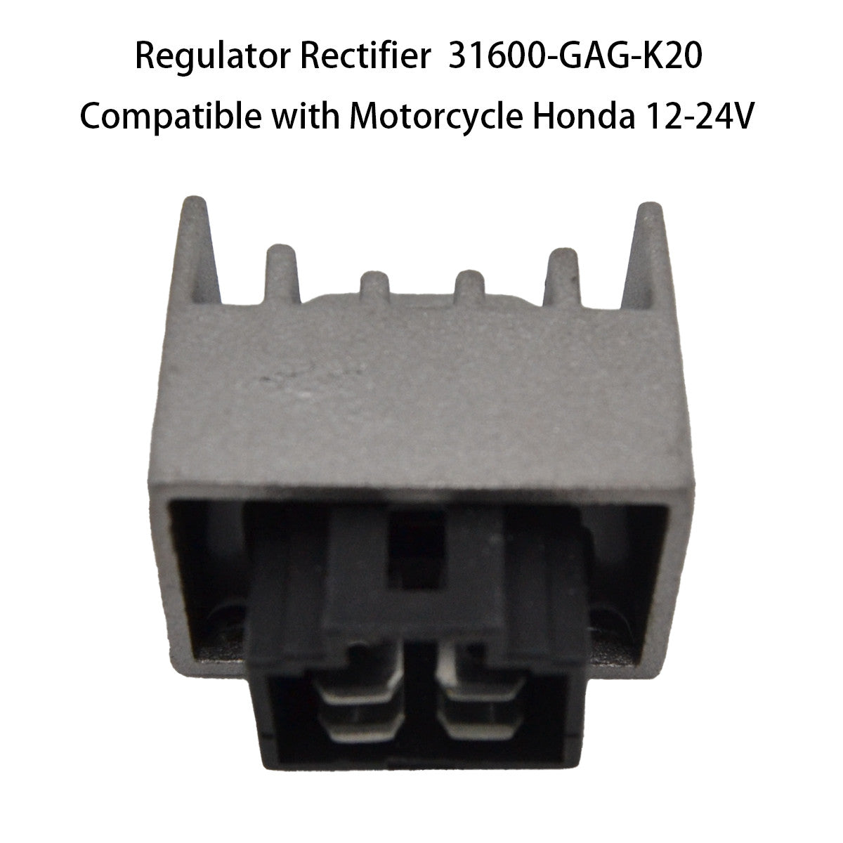 Regulator/Rectifier 31600-GAG-K20 Compatible with Motorcycle for Honda 12-24V Q