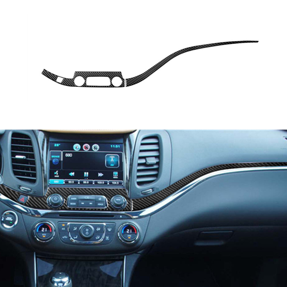 Carbon Fiber Inner Gear Shifter Frame Cover Trim for Corolla 2014-2018 v