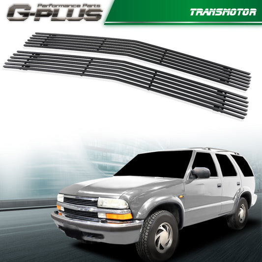 Fits 94 - 199 for Blazer/C/K Pickup/Suburban/Tahoe Black Billet Grille Insert - v
