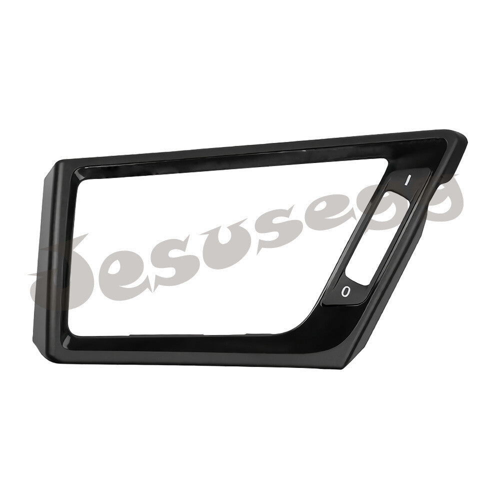 Left Dashboard Air AC Vent Outlet Trim Cover for BMW E84 X1 2010-15 Glossy Black Q