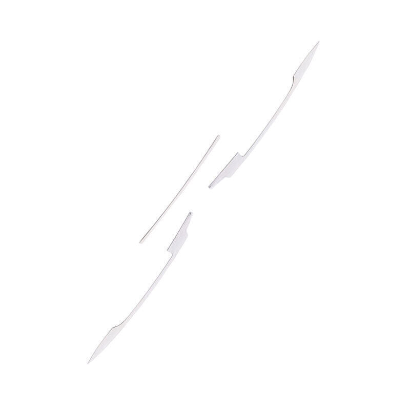 Rear Bumper Strip Protector Silver Steel Cover Trim for Lincoln MKZ 13-20
