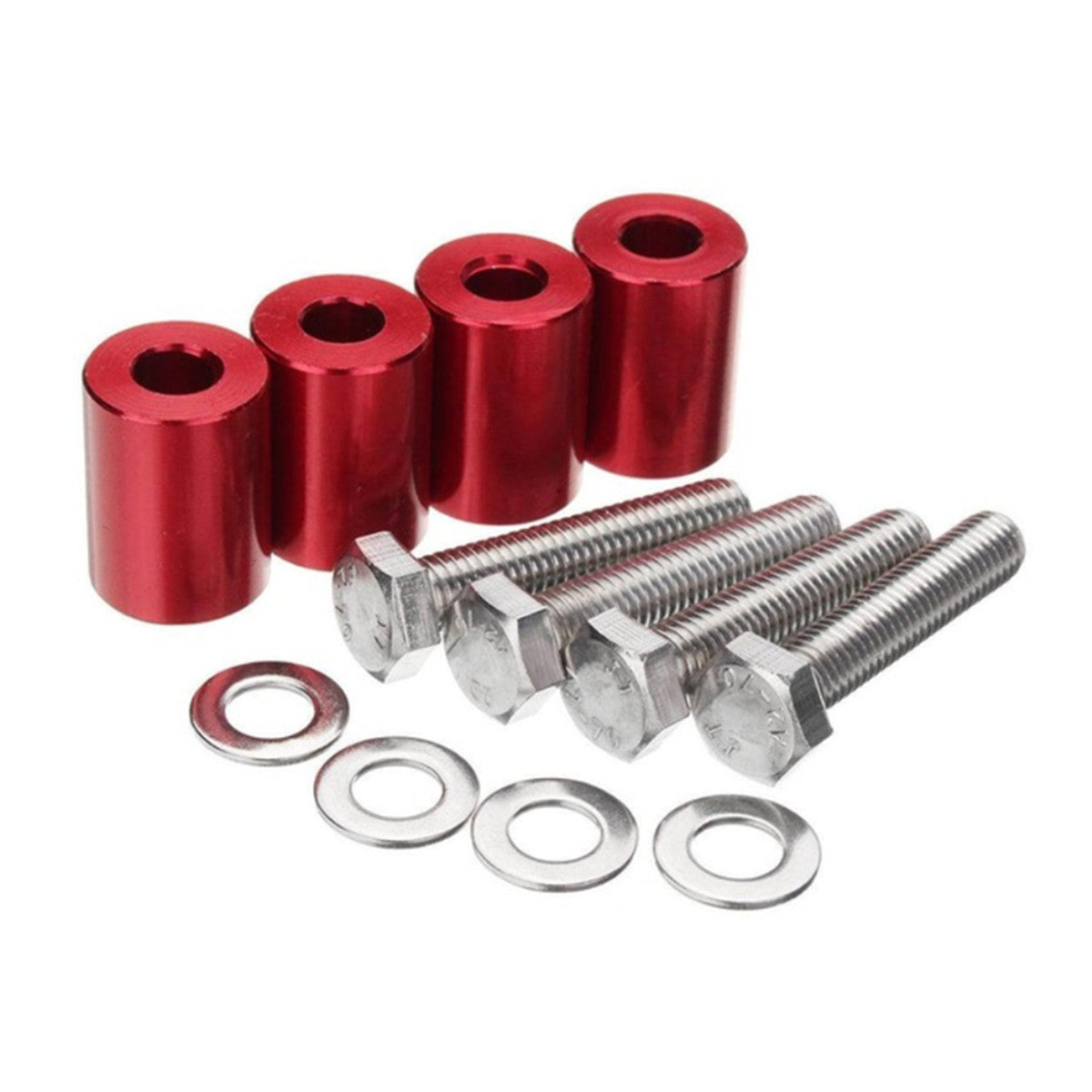 Car Bonnet Hood Vent Aluminium Spacer Riser Racing Motor Engine Swaps Kits Q