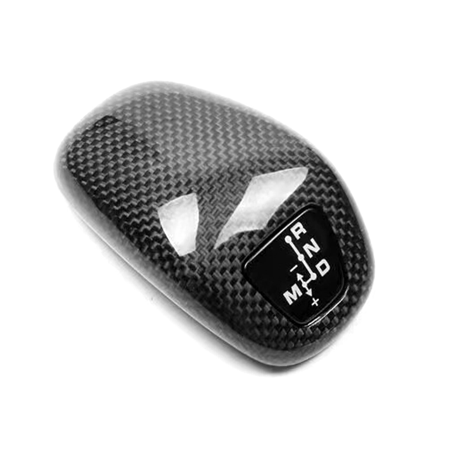 for Porsche for Panamera 971 2018-2023 Carbon Fiber Gear Shift Knob Cover Trim Black