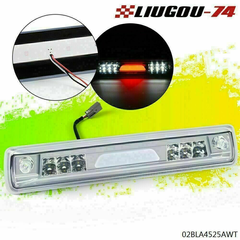 [Clear/for CHRome] LED Third Brake Light Cargo Light Fits 15-18 Colorado/ for Canyon - v