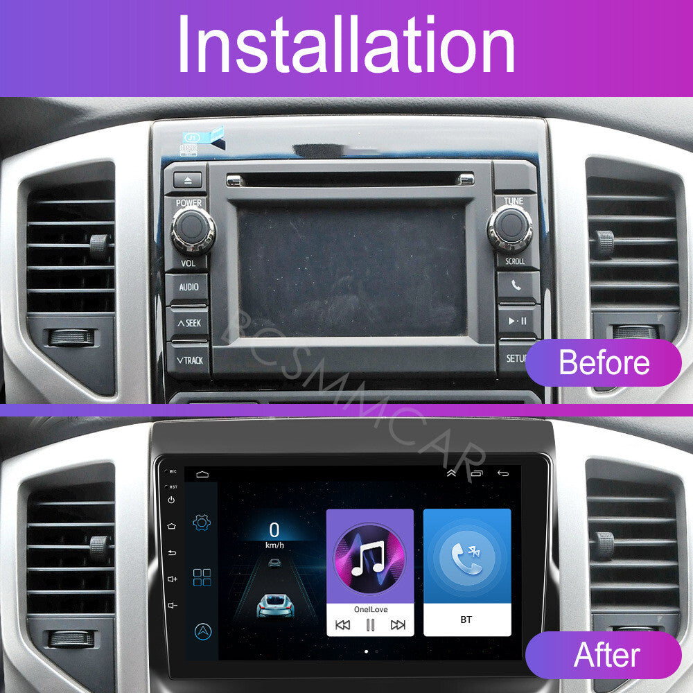 Fit For 2005-2013 for Toyota Tacoma Car Stereo Radio GPS Navi Touch Screen FM/RDS
