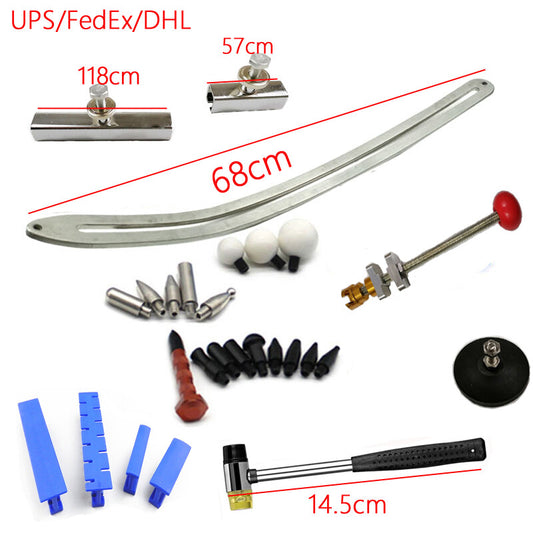 Car Fender Damage Repair Tools,Flat Bar,Auto Dent Smooth Repair Kit,Car repair v