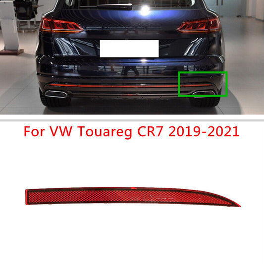 Right Side Car Rear Bumper Brake Lamp Reflector Fit for VW Touareg CR7 2019-2021