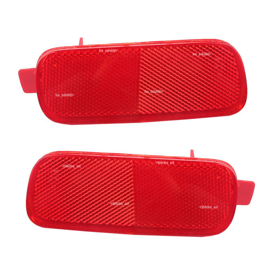 1 Pair for Honda 02-04 CRV Rear Bumper Reflector Light Lamp LH + RH