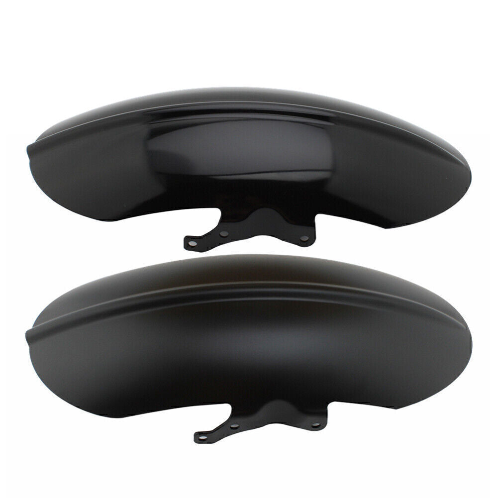 For Bobber Black 1200 Speedmaster 1200 Black ABS Short Front Mudguard Fender 1X Q