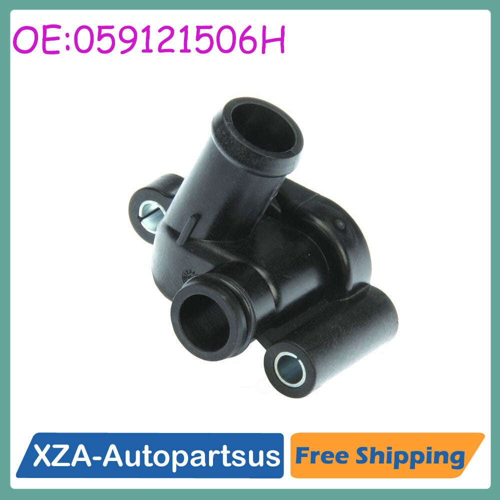 Coolant Thermostat Housing Assembly 059121506H ONE Custom for Audi for A6 3.0L Q