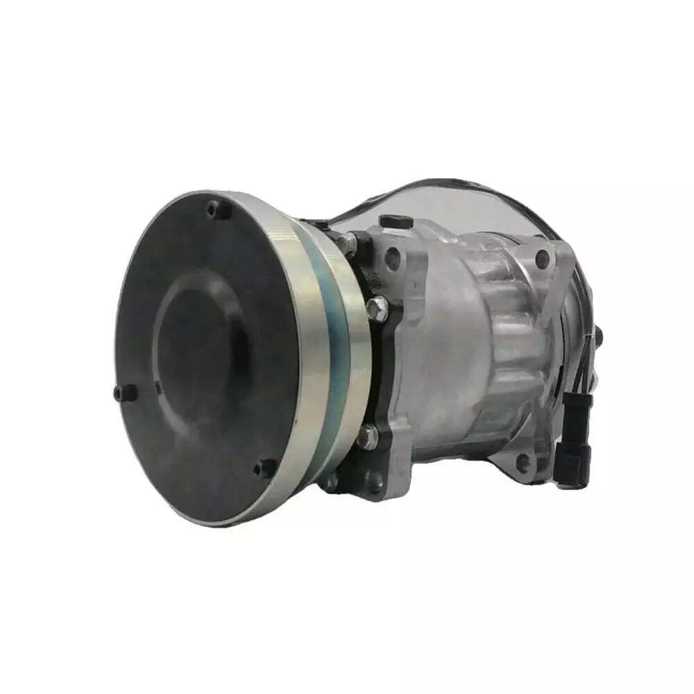 12V A/C Compressor 3E-1907 3E-1908 For Caterpillar C11 C13 Engine 416C 420D 426C Q