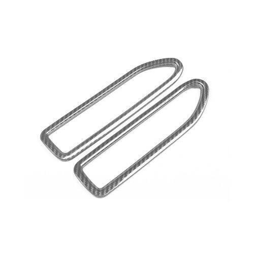 for Hyundai Sonata 20-22 Carbon Fiber Steel Left And Right Air Outlet Vent Trim