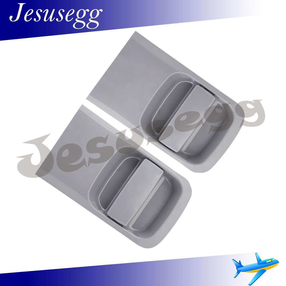 2pcs LeftRight For 07-18 for Hyundai H1 Grand Starex Outside Rear Door Handle Gray