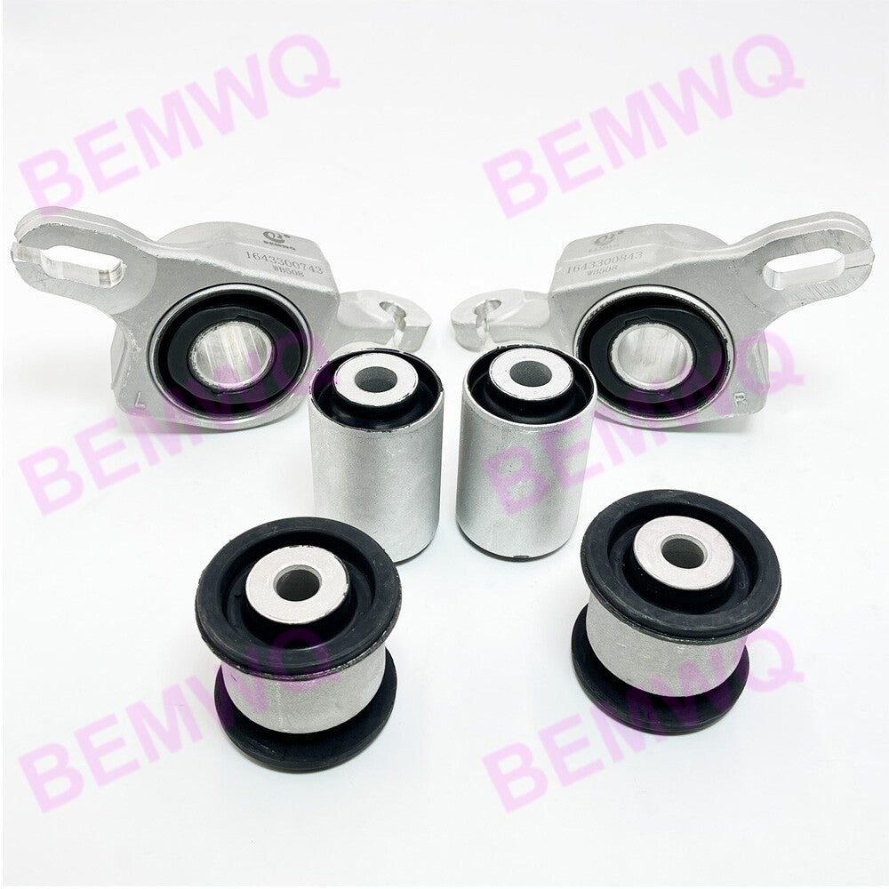 6-piece front lower control arm bushing set 1643300743 for Mercedes W164 X164 ML350 n