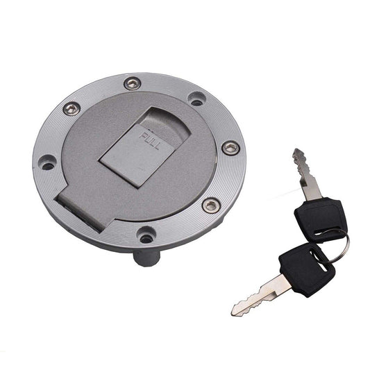 Fuel tank cap with 2 buttons suitable for Yamaha 1992-1993 TDM850; 2001 YX600R; 1987 FZ700 Q