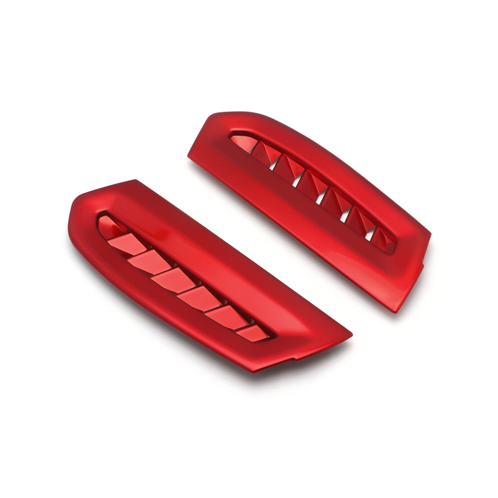 2Pcs Red Side Air Vent Outlet Cover TrimInterior for Camry 2018-2024 v