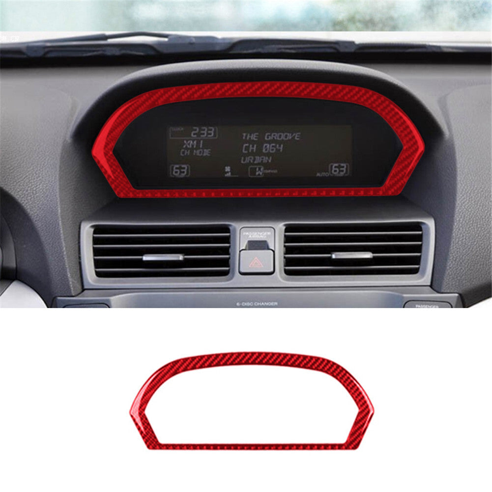 Carbon Fiber Warning Light Panel Cover Trim Type A for Honda S2000 2004-2009 v