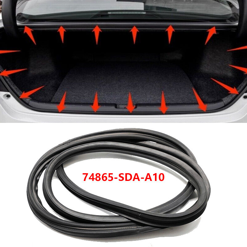 New Trunk Lid Weatherstrip Seal for Honda Accord Sedan 2003 - 2007 # 74865SDAA10