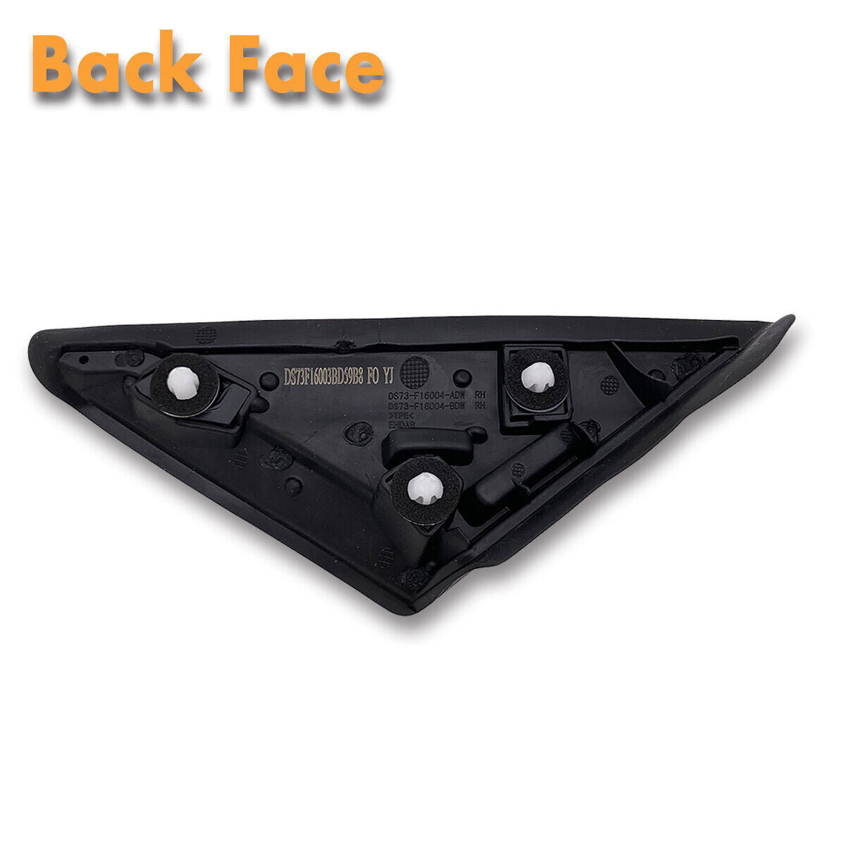 1Pcs Front Right Side Mirror Trim Door Triangle Cover  for ford  Fusion 2013-2018