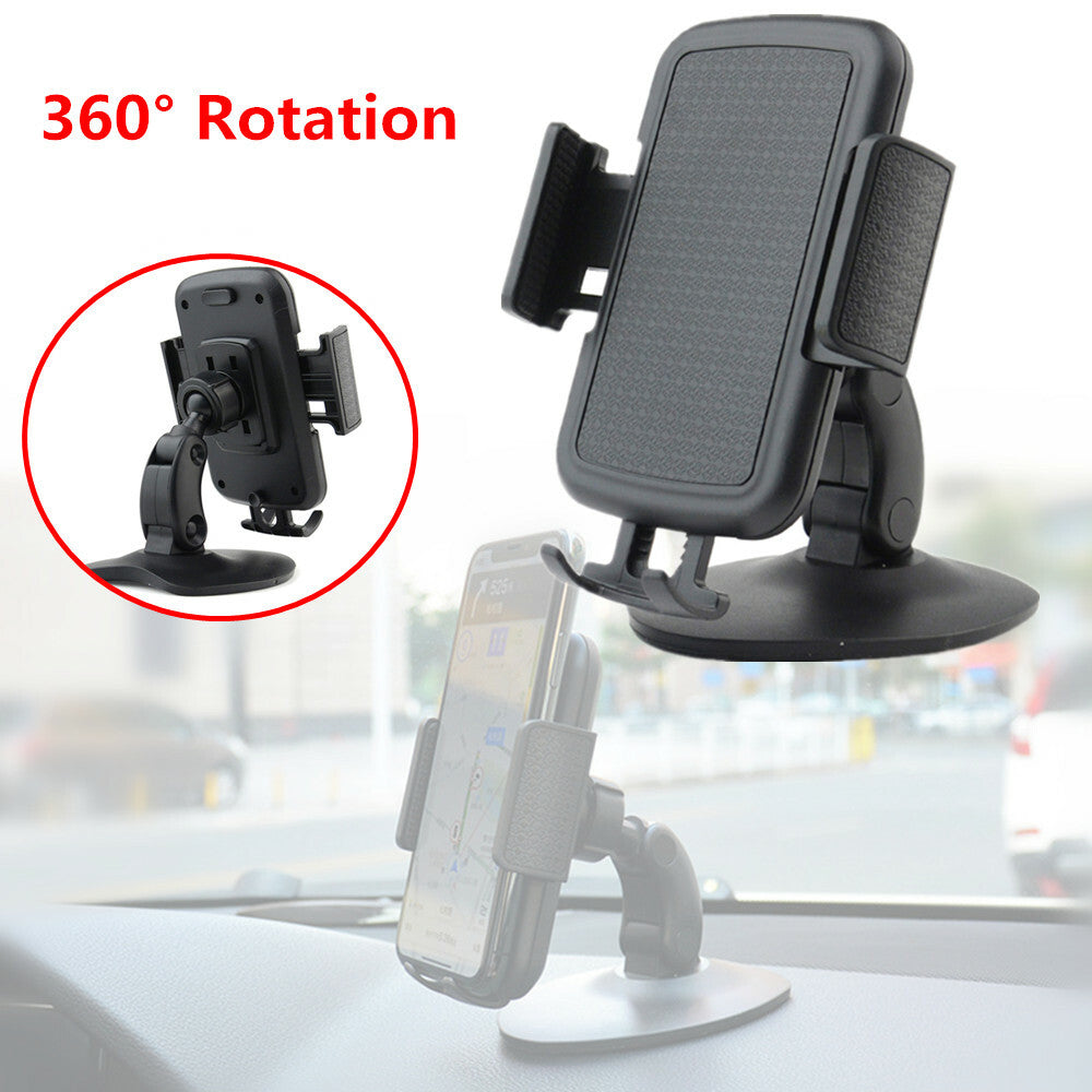360° Rotating SUV Dashboard Panel 3-6 Phone Holder/GPS Holder n