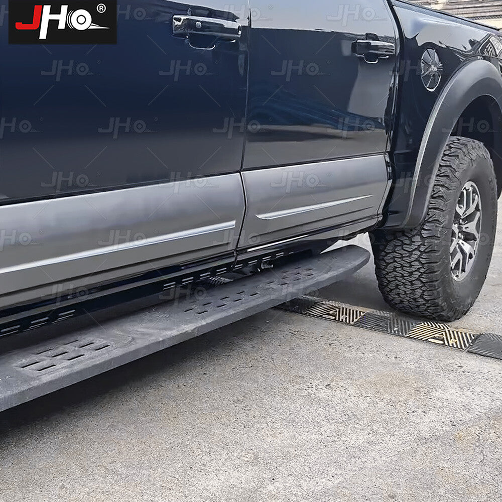 Black Plastic Door Body Side Molding Cover Trim Protect for Ford F150