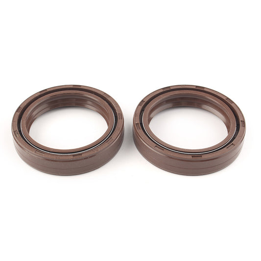 for Honda CBR 600RR 2005-2010 2006 07 09 08 2x Brown Front Fork Oil Seal Q