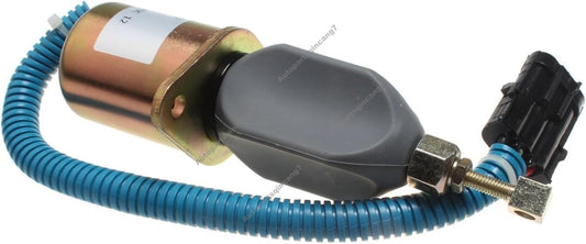 Stop Solenoid 1751ES-12A6UC3B1S5 for Kubota Engine V2203 Gehl Skid Steer Loader