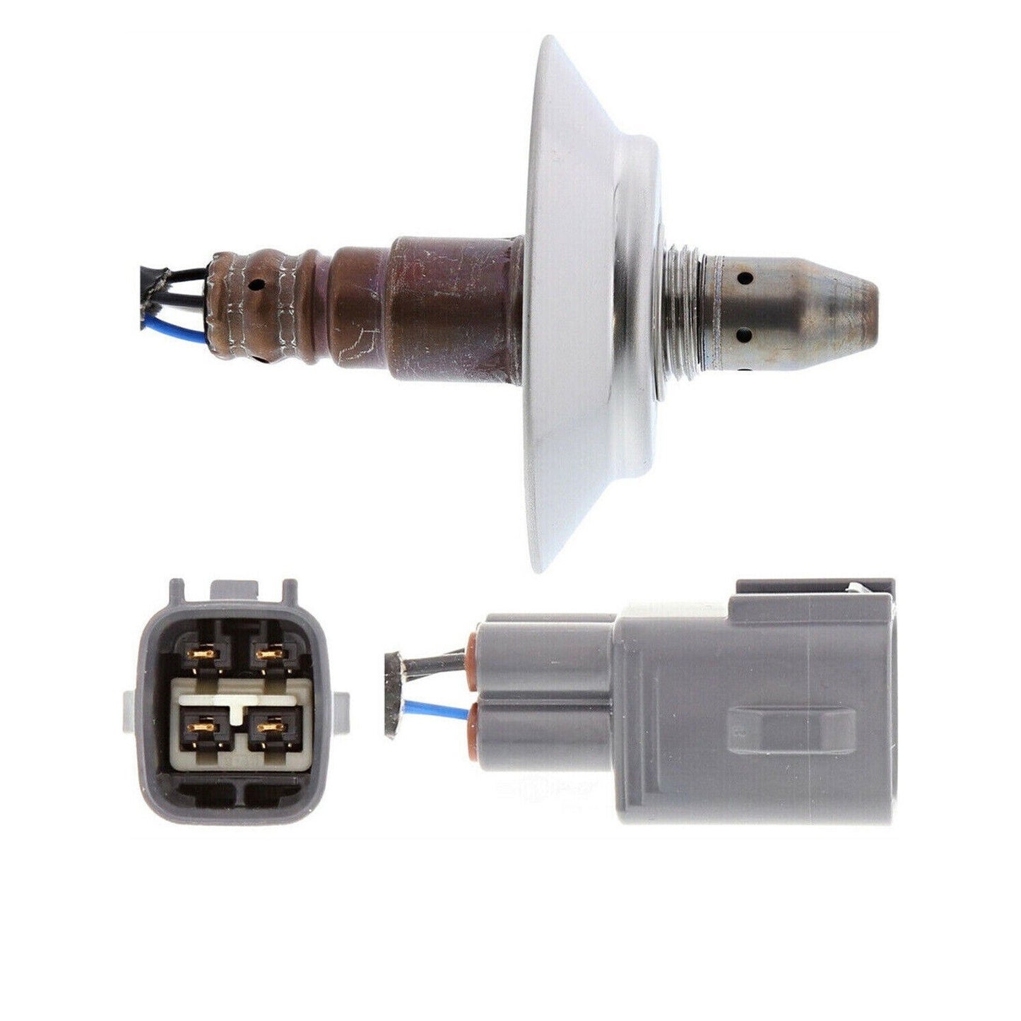 Two-piece upstream + downstream oxygen (O2) sensor pack suitable for 2012-2019 for Toyota Prius C 1.5L FHEV Q