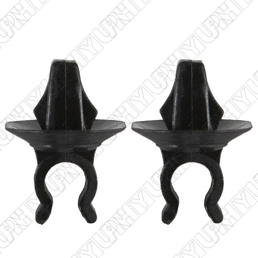 2¡Á Hood Support Prop Rod Clip 6506223AA for Dodge for Charger for Jeep for Wrangler Compass