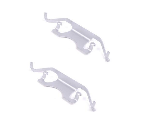 Two rear anti-spring brake clips suitable for W220, W211, and W221 models. n