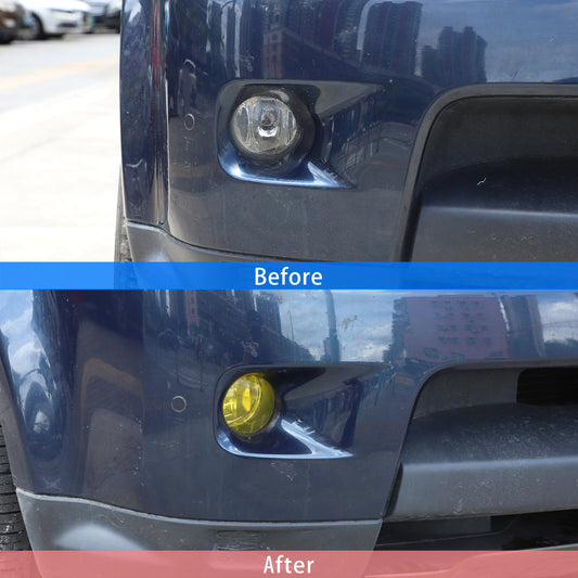 Suitable for 2005-2013 for Land Rover for Range Rover Sport fog lights, yellow pre-cut vinyl tone, 2 pieces - n