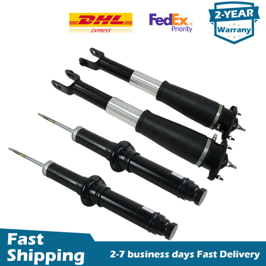 4x Front Rear Left Right Electric Shock Absorbers Fit for Cadillac GM SRX 2004-2009