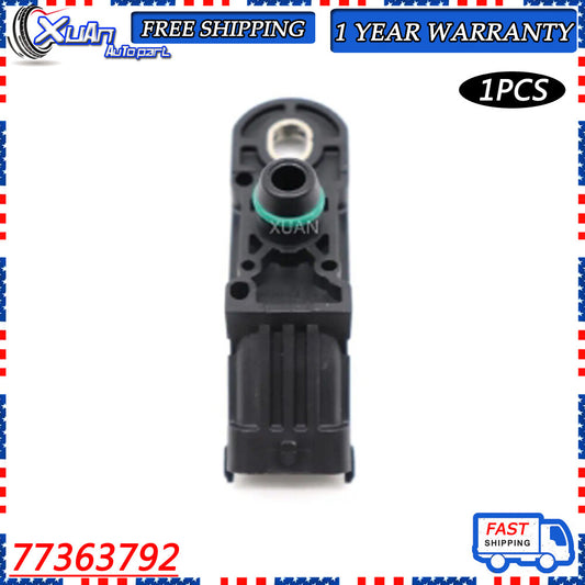 Suitable for ALFA ROMEO for FIAT DOBLO GRANDE PUNTO IDEA LINEA pressure graph sensor 77363792 - v