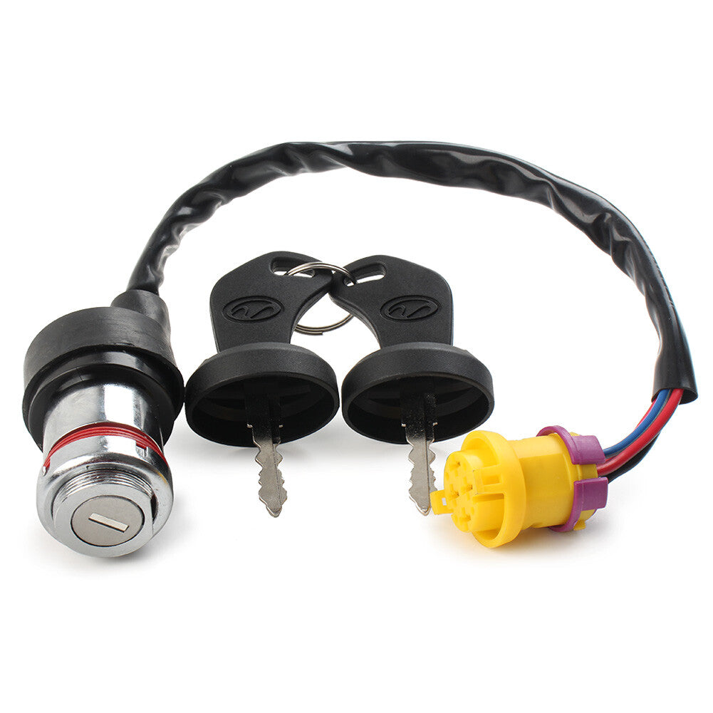 Ignition Key Switch For Linhai Bighorn 260 300 400 ATV Waterproof 30110 27457