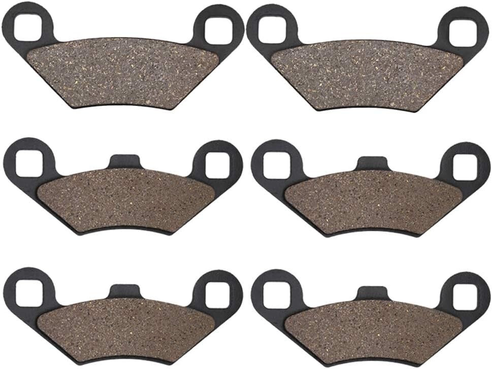 Front and Rear Brake Pads for POLARIS 400 Sportsman HO 4 x 4 2011 2012