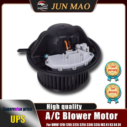 for BMW 323i 325i 325xi 328i 328xi 330i X1 X3 Z4 A/C Blower Motor 64119227670 Q