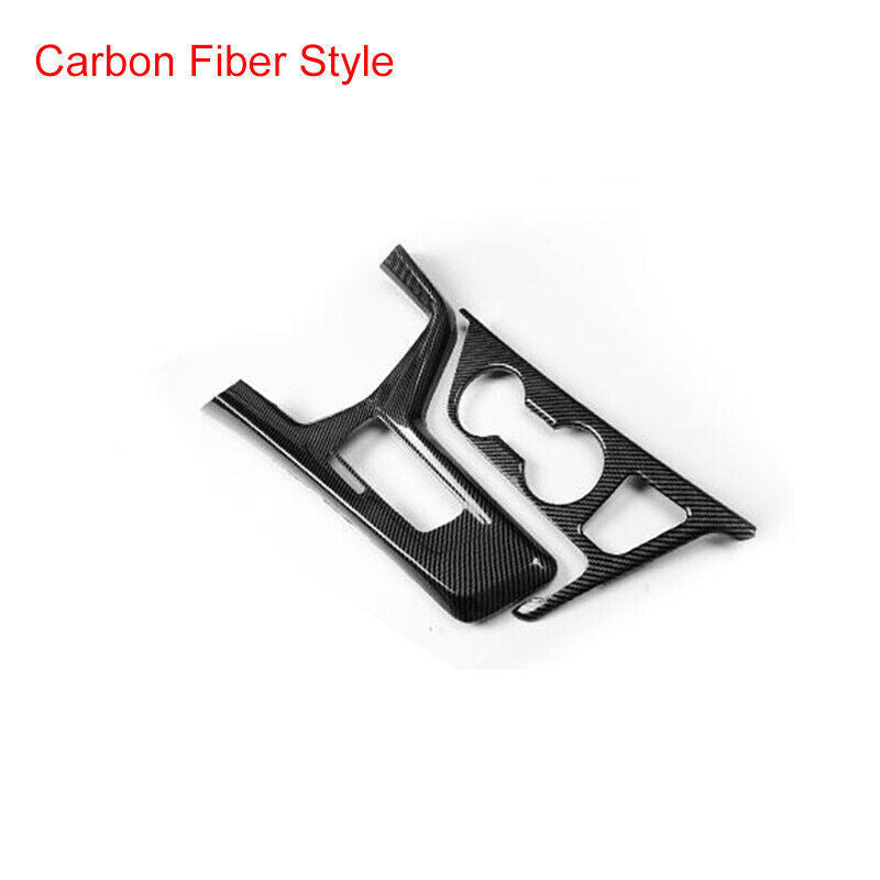 ABS Carbon Central Console Gear Shift Panel Cover 2022-2023 for Cadillac CT4 B n