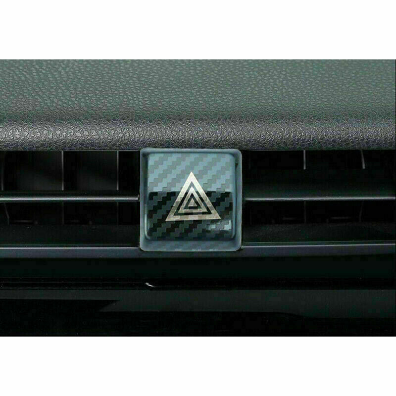 Silver Aluminum Central Console AC Switch Button Trims For RAV4 2019-2023 v