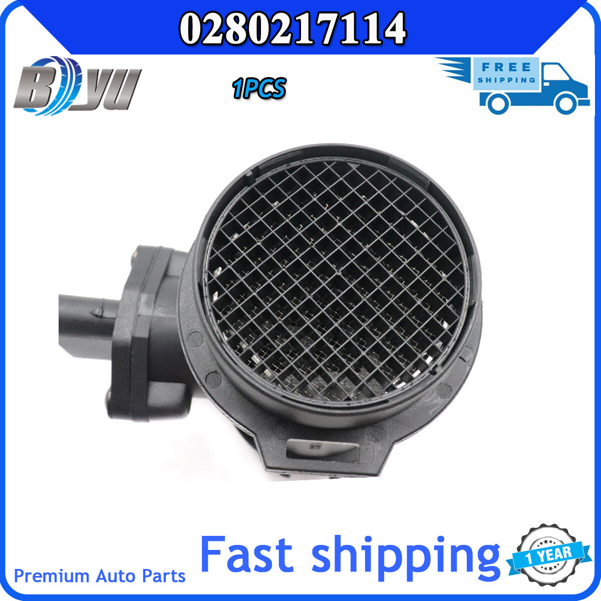 Automotive MAF MASS air sensor 0280217114 suitable for W202 S202 C180 C200 C200 1P- v