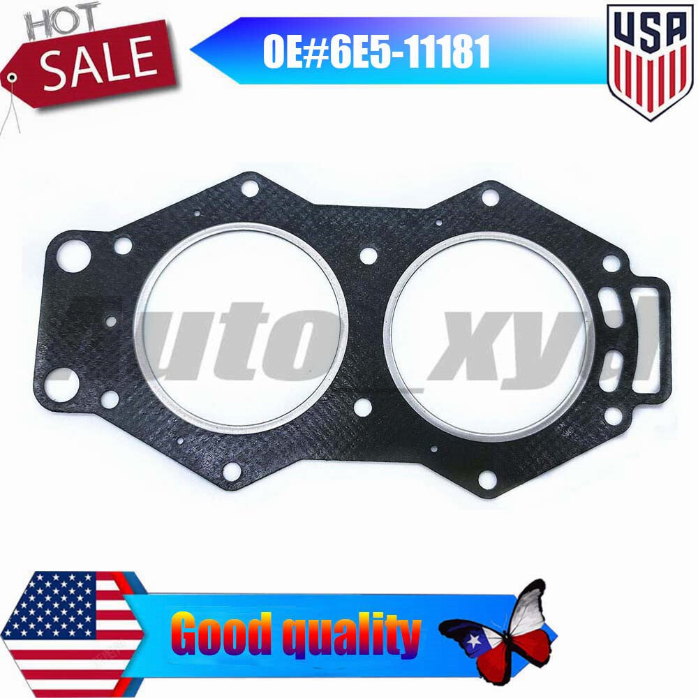 1x 6E5-11181 Cylinder Head Gasket New for Yamaha 115HP-130HP Outboard Engine