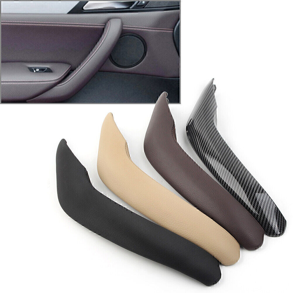 New Left Inner Outer Door Pull Handle Trim Cover Fit for BMW X3 X4 F25 F26 2010-2017
