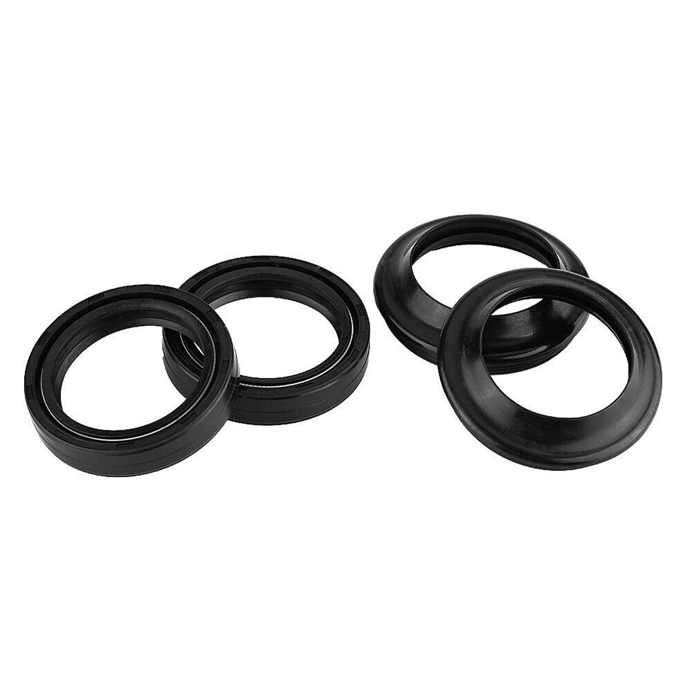 (4PCS) Universal Motorcycle Fork Damper Shock Absorber DustOil Seal 41x54x11 Q