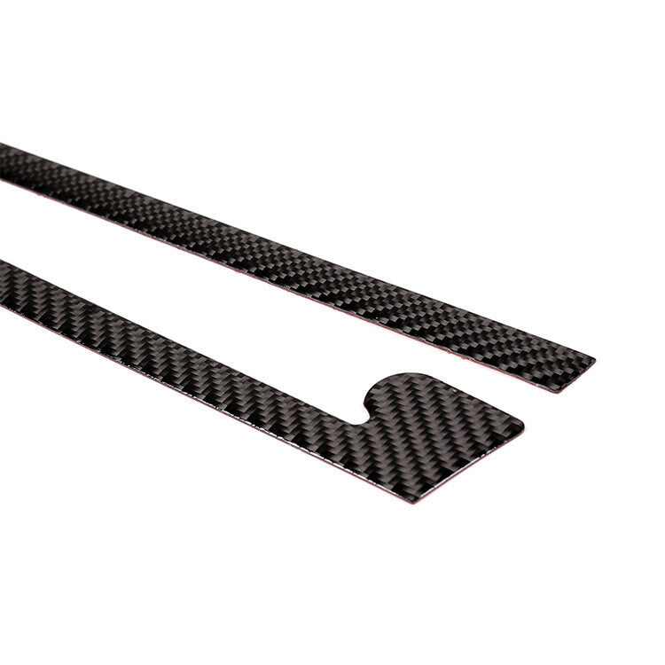 2pcs Carbon Fiber Side Mirror Cover Trim Fit for Mercedes C GLC CLASS 2015-19