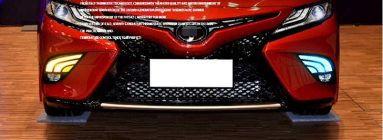 for Toyota for Camry 2018-2020 SE XSE LED Daytime Running Lights/Turn Signal 3 Color