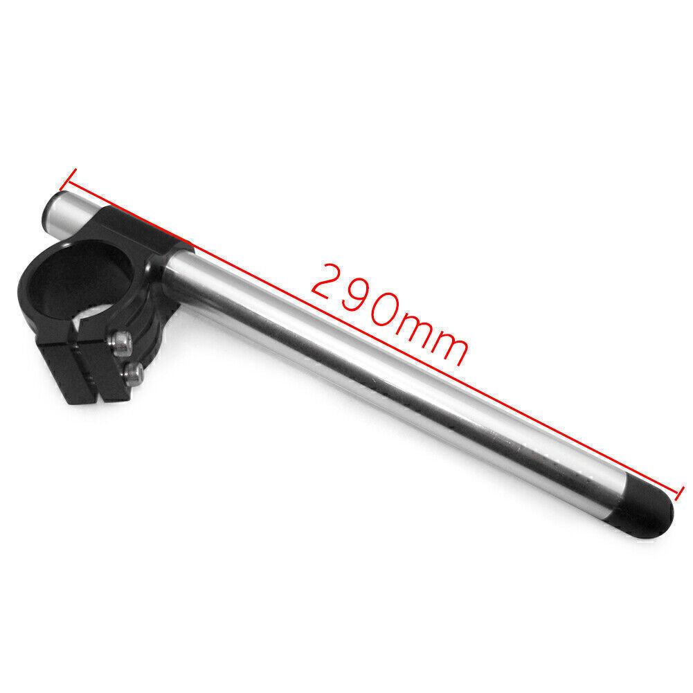 Clip-On Handlebars 41MM Fork Tube handbar for Suzuki GSX750F for Honda Black Q