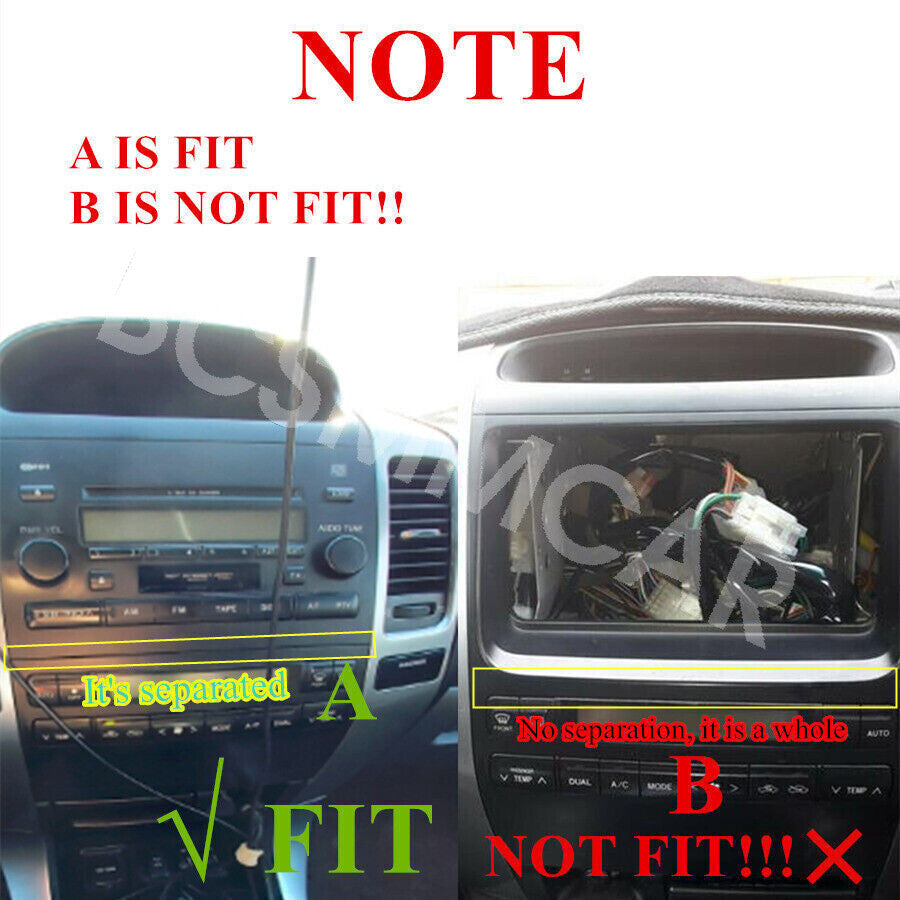 9in Android 13 Car Radio Fit for Toyota for Land Cruiser Prado 2002-2009 Player