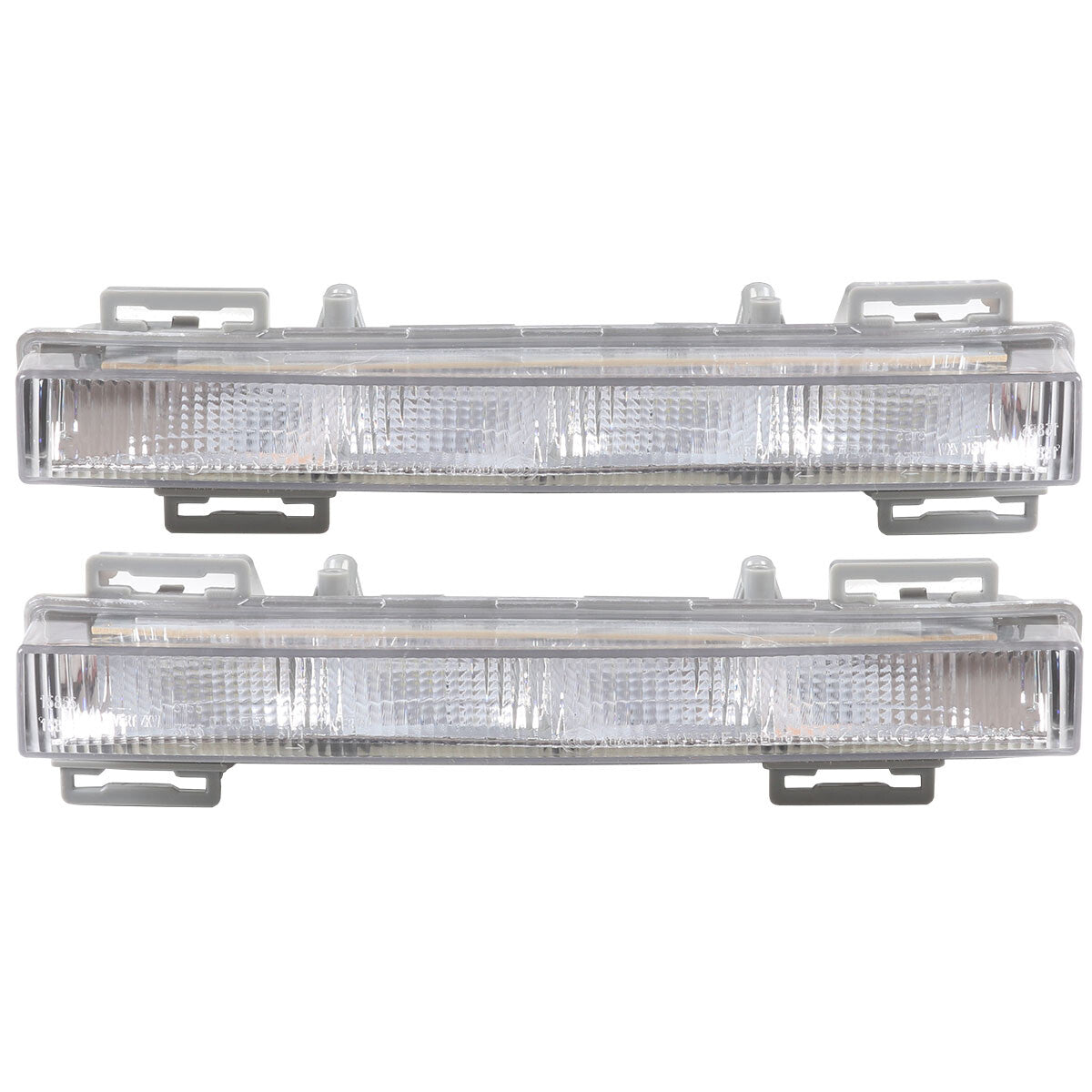 Pair Daytime Run Lamp Fog Light LH RH Fit For 13-15 for Mercedes W166 ML/GL X204 GLK