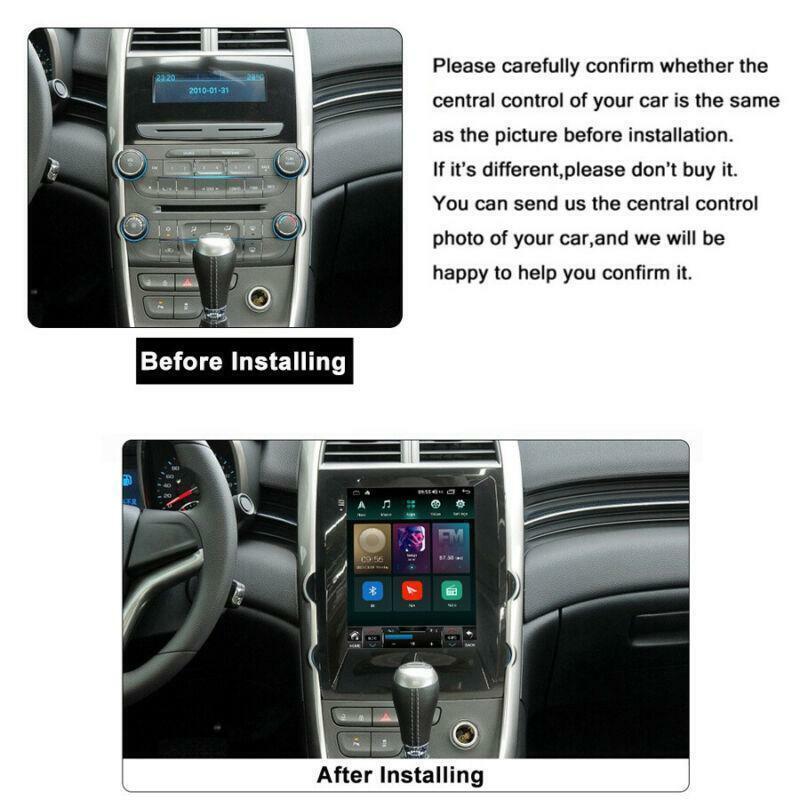 Android 9.0 9.7Car Radio Stereo GPS Navi 2+32GB for Chevrolet Malibu 2013-2015
