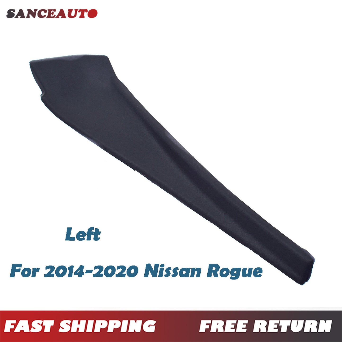 Extended side cover for the front left windshield wiper of the Rogue (2014-2020) n